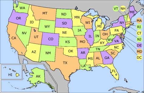 state postal code abbreviations.